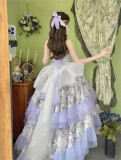 Romantic Breeze- Fantastic Princess Tea Party Classic Lolita JSK Full Set