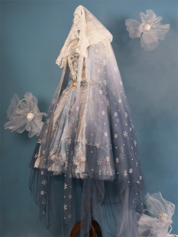 ZJstory- Floating Temporal- Sweet Classic Lolita JSK, Blouse and Cape