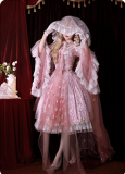 ZJstory- Floating Temporal- Sweet Classic Lolita JSK, Blouse and Cape