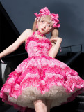 Rose Garden- Sweet Classic Lolita JSK Full Set