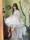 Sweety Honey -Ocean Moon Clouds- Tea Party Princess Classic Lolita JSK Dress