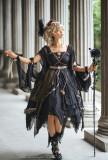 Bramble Rose -Lonia- Classic Lolita OP Dress Full Set