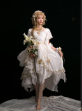 Bramble Rose -Lonia- Classic Lolita OP Dress Full Set