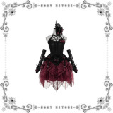 MORYHITOMI -Rose Butterfly- Gothic Lolita Topwear and Skirt