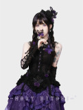 MORYHITOMI -Rose Butterfly- Lace Gothic Lolita Topwear and Skirt