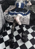 Kukuwa -Mechanical Maid- Punk Lolita OP Dress with Apron