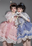 ZJstory- Letter From Show A- Vintage Tea Party Classic Lolita OP Dress