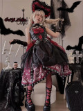 Suiyi - Skeleton Roses - Gothic Lolita JSK Full Set