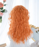 Alicegarden - Halloween Devil Orange 55cm Long Curly Wavy Lolita Wig