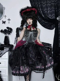 Suiyi - Skeleton Roses - Gothic Lolita JSK Full Set