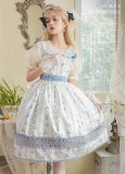 Antique Flower Wall - Sweet Classic Lolita JSK and Accessories