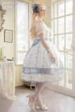 Antique Flower Wall - Sweet Classic Lolita JSK and Accessories