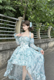 Alice Girl -Princess Holiday- Sweet Princess Classic Lolita Halter Dress and Arm Sleeves