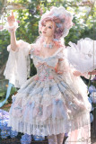 HinanaQueena -Mermaid Spring Song- Sweet Gorgeous Tea Party Princess Wedding Lolita JSK