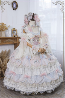 HinanaQueena -Mermaid Spring Song- Sweet Gorgeous Tea Party Princess Wedding Lolita JSK