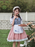 Withpuji -The Rhine Madrigal- Bavarian Style Embroidery Classic Lolita OP Dress