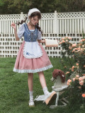 Withpuji -The Rhine Madrigal- Bavarian Style Embroidery Classic Lolita OP Dress