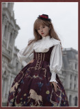 Withpuji -Decameron- Elegant Classic Lolita Blouse and Neck Tie