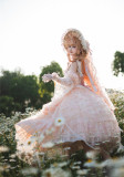 Spring Gift Box- Gorgeous Tea Party Princess Wedding Lolita JSK Dress with Arm Sleeves