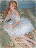 Xingchenmao -Moonlight Rose Poetry- Elegant Classic Lolita OP Dress and Accessories