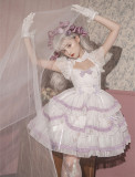 Snowflake Girl- Elegant Sweet Classic Lolita OP Dress