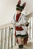 Immortal Thorn -The Immortal Duke Rabbit- Ouji Prince Long Lolita Jacket and Shorts