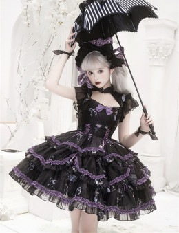 Snowflake Girl- Elegant Sweet Classic Lolita OP Dress