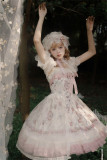 Moon River -Secret Strawberry Garden- Lace Classic Lolita JSK and Bolero