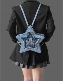 HIATUS - Star Shaped Denim Casual Lolita Bag
