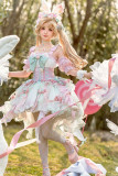 Magical Girl Project Arrival- Sweet Lolita JSK Full Set