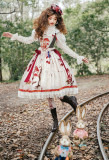 Zhijinyuan -The Traveler's Poem- Elegant Vintage Classic Lolita Blouse, Corset and Skirt