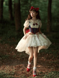 Zhijinyuan -Fairy Tale Overture- Elegant Fishbone Classic Lolita JSK