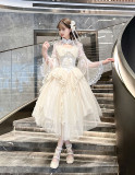Alice Girl -Butterfly Dance- Elegant Qi Lolita JSK