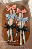 Alice Girl -Farewell To Ballet- Elegant Classic Lolita Hairclips and A Back Bow Tailing