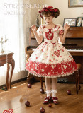 Strawberry Orchard- Sweet Lolita OP Dress