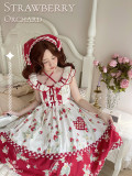 Strawberry Orchard- Sweet Lolita JSK