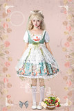 Kiyana -The Fox Home- Sweet Casual Lolita OP Full Set