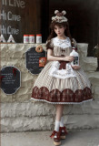 Withpuji -Mera Afternoon Tea- Classic Lolita OP Dress Full Set