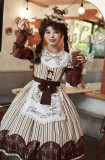 Withpuji -Mera Afternoon Tea- Classic Lolita OP Dress Full Set