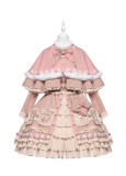 Herifored- Sweet Casual Lolita JSK, Blouse, Cape and Accessories