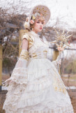 Oath of Watcher-Tea Party Princess Wedding Classic Lolita JSK Full Set