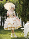 Withpuji -Little Austin- Countryside Classic Lolita OP Dress