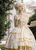 Withpuji -Little Austin- Countryside Classic Lolita OP Dress