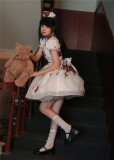 Mary- Gothic Lolita OP Dress with Chest Chain and Tailing
