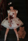 Mary- Gothic Lolita OP Dress with Chest Chain and Tailing