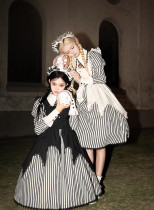 Adams Manor- Gothic Lolita OP Dress, JSK and Apron