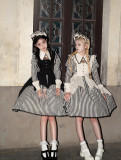 Adams Manor- Gothic Lolita OP Dress, JSK and Apron