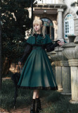 Withpuji -School of Potions- Classic Lolita OP Dress and Cape Set