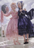 ZJstory -The Stars of Atlantis- Gorgeous Princess Classic Lolita Corset, Skirt, Tailing and Detachable Sleeves