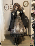 Miss Point -Hunting Notes- Vintage Punk Lolita Cape